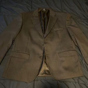 Haggar Black Label Blazer Men Gray